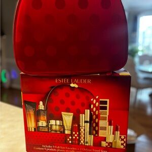 Estee Lauder Red Skincare and Makeup Collection
